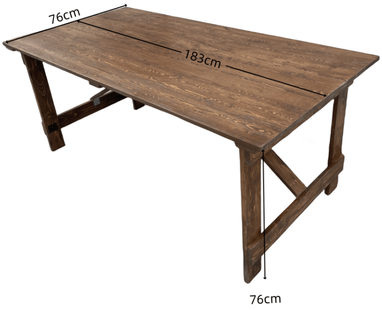 trust folding table