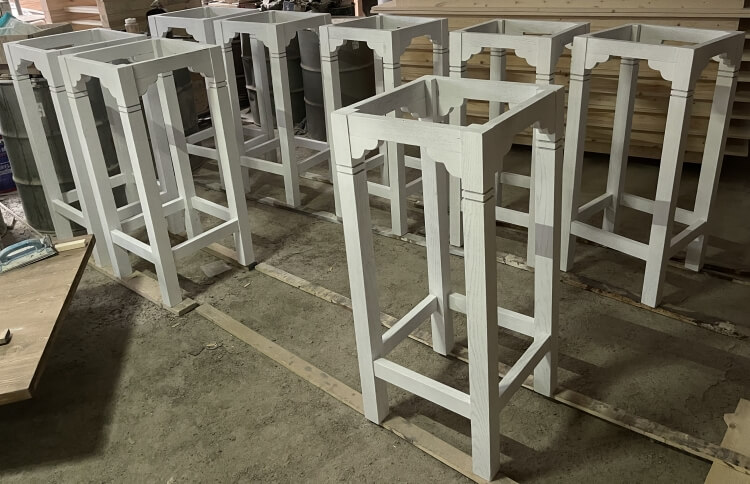 white bar table supplier