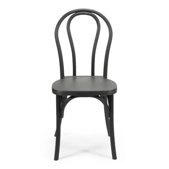 brown resin thonet chair