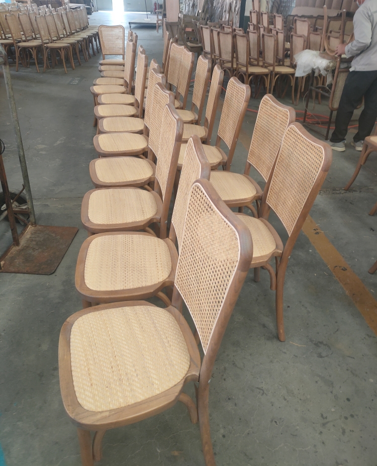 french rattan chair