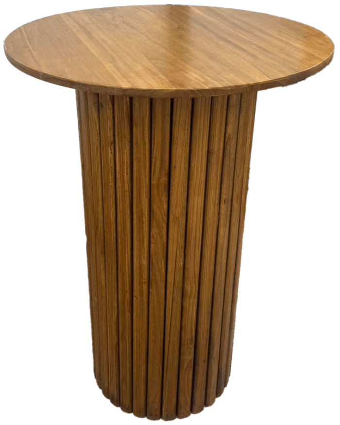 wooden farmhouse bar table