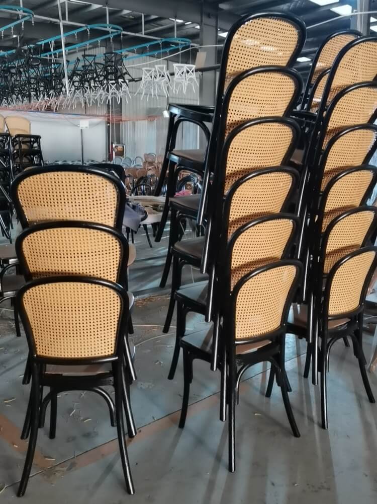 Resin Wicker Rattan Dining Chairs supplier