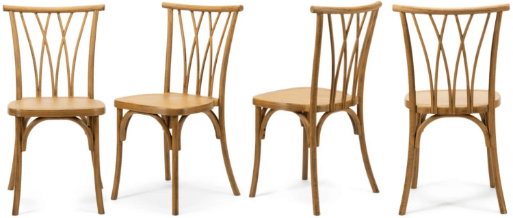 resin dining chair wholesale