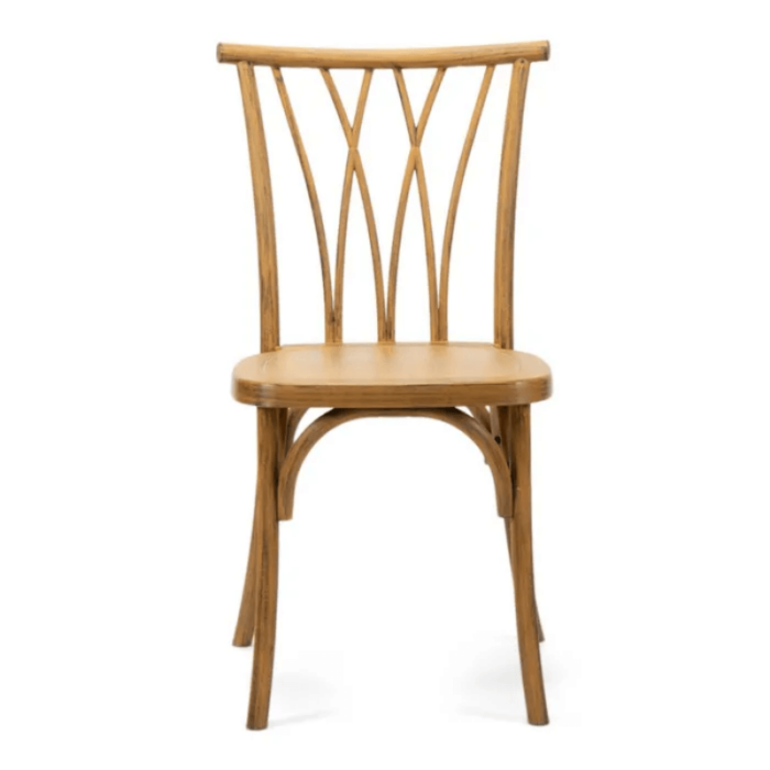 resin willow stacking chair supplier