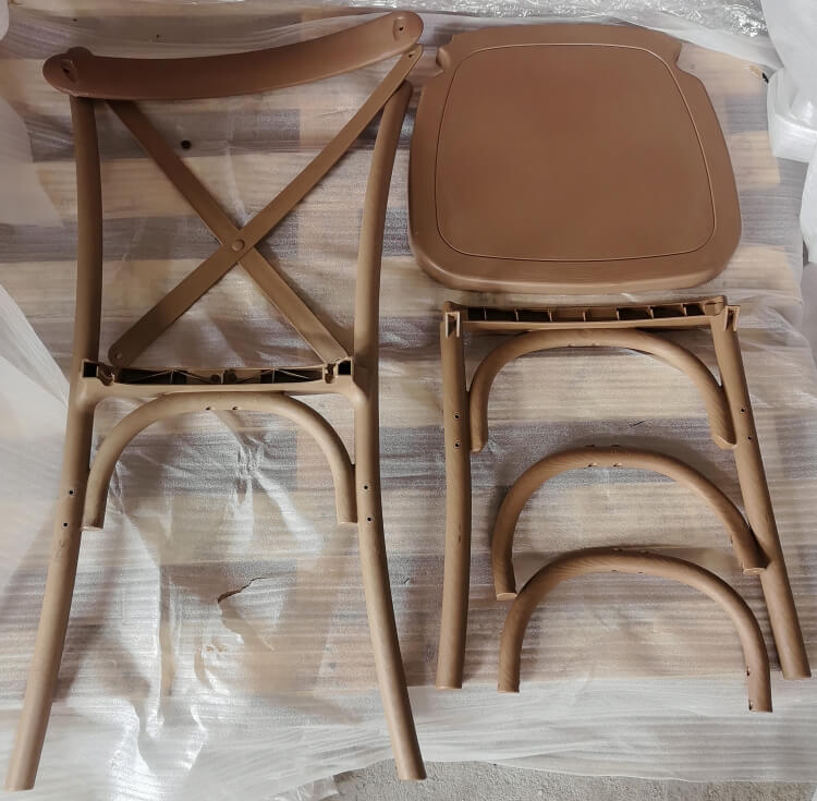 resin crossback chair factory