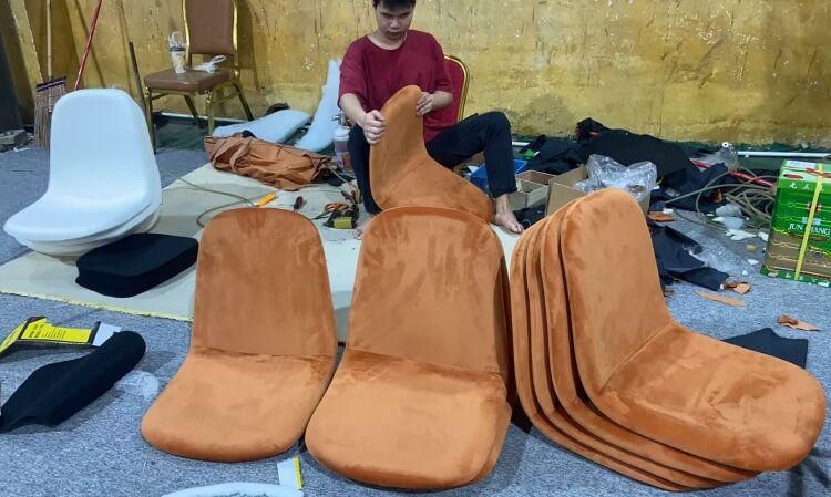 metal dining chair factory