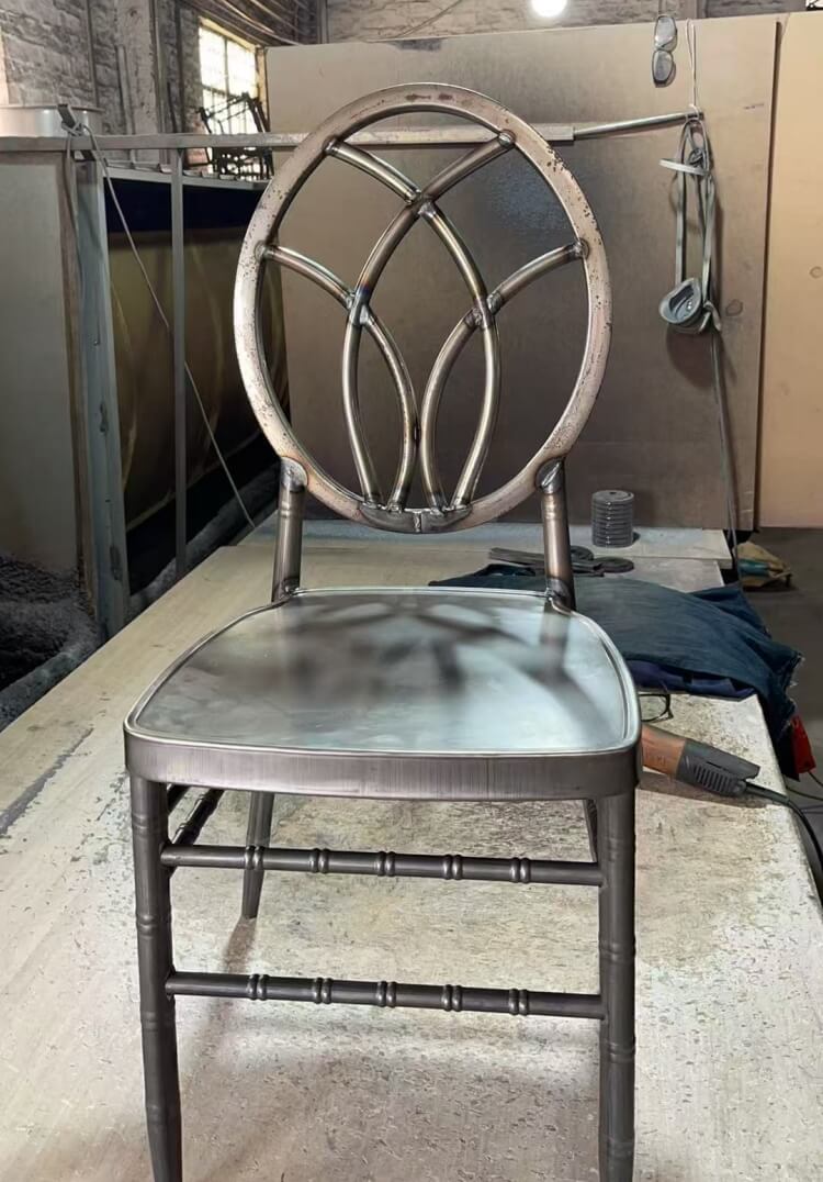 metal dining chair bulk