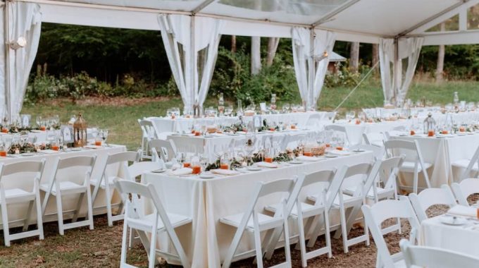 White Wedding Chair
