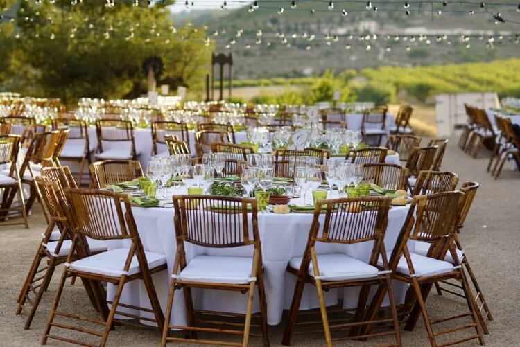 bamboo folding chair