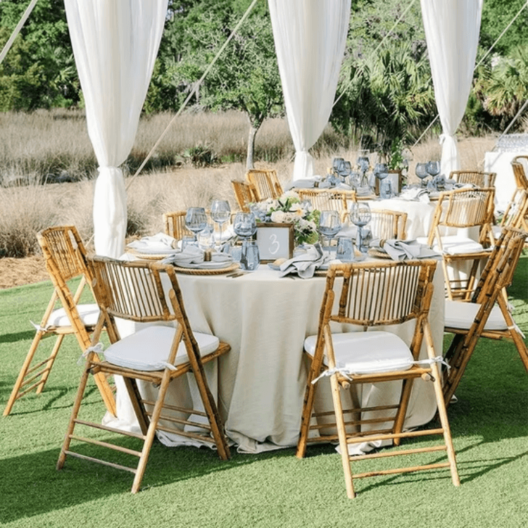 bamboo folding chair bulk