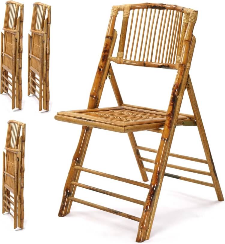 bamboo folding chair factory
