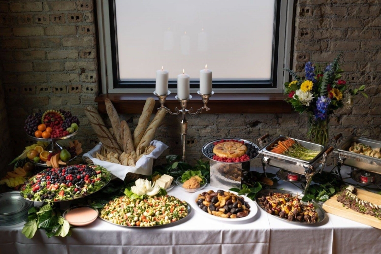 banquet table