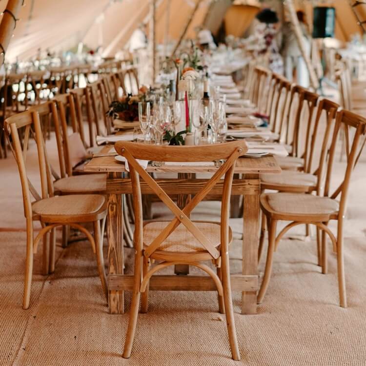 crossback dining chair bulk