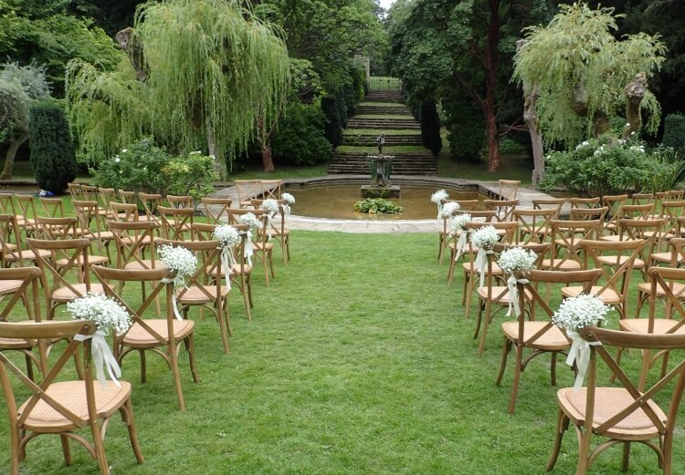 oak crossback dining chair