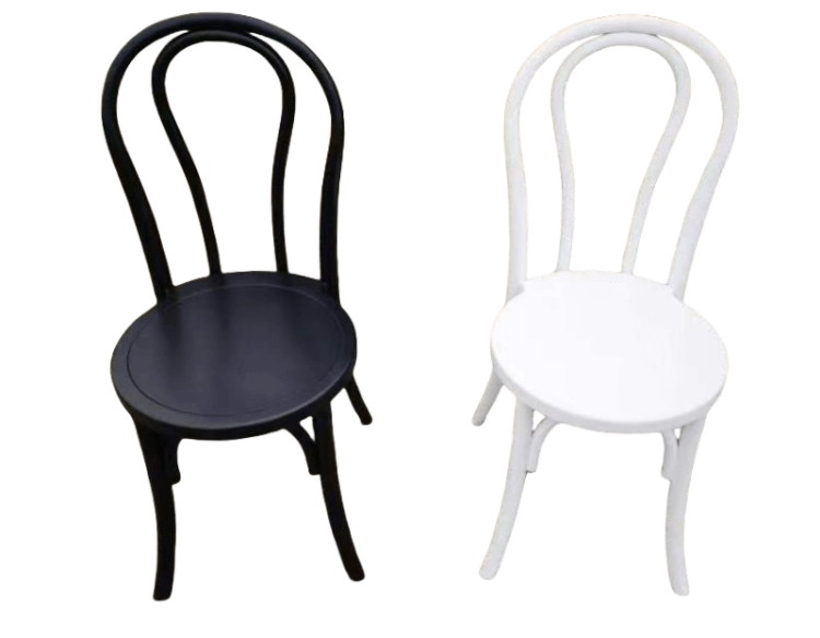 white thonet chair