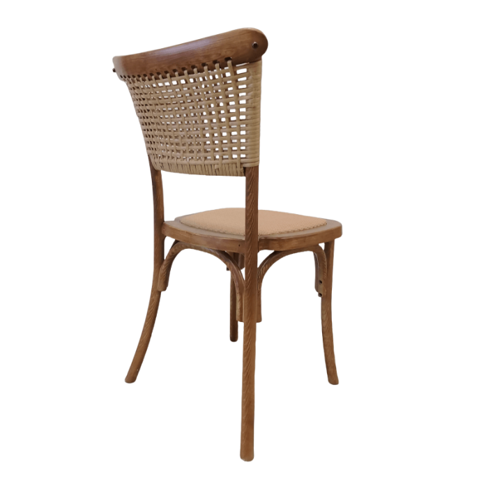 樹脂製クロスバックチェア（ラタンバック） - Blossom Furnishings