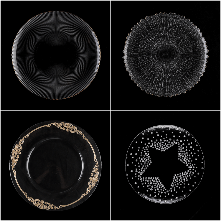 wedding charger plates in bulk