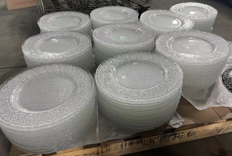 wholesale rose gold charger plates