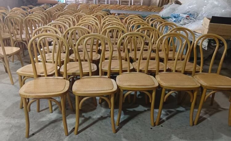 natural bentwood chair
