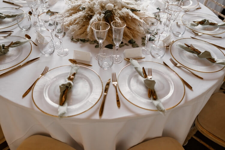 round dinner plates wholesale