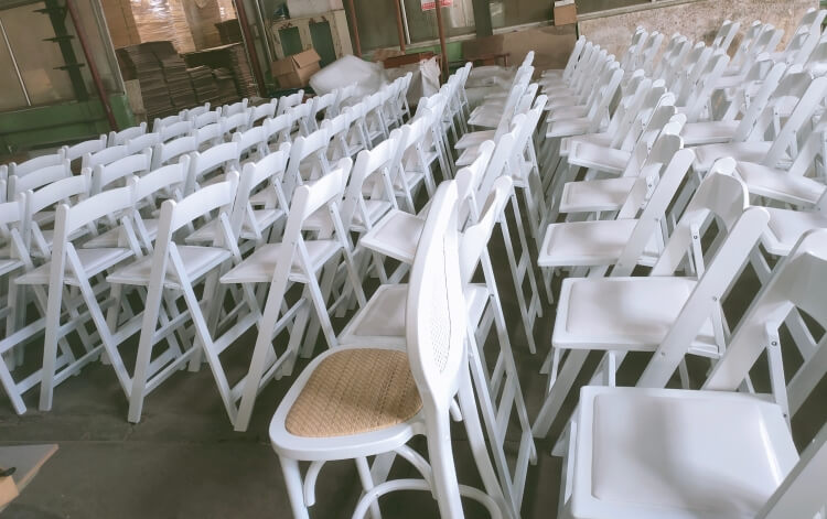 folding bar height chair