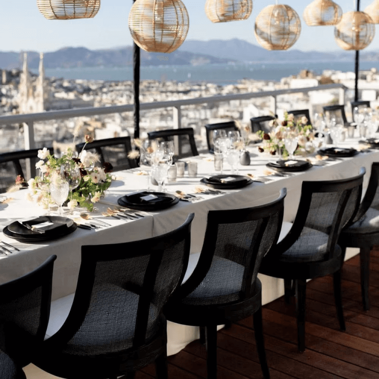 french cane back dining chair