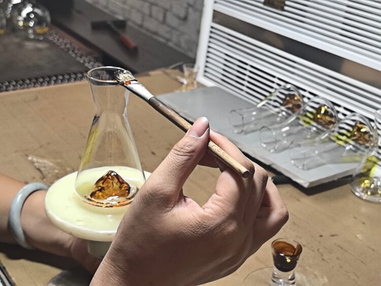 Wedding table glassware set for banquet decoration