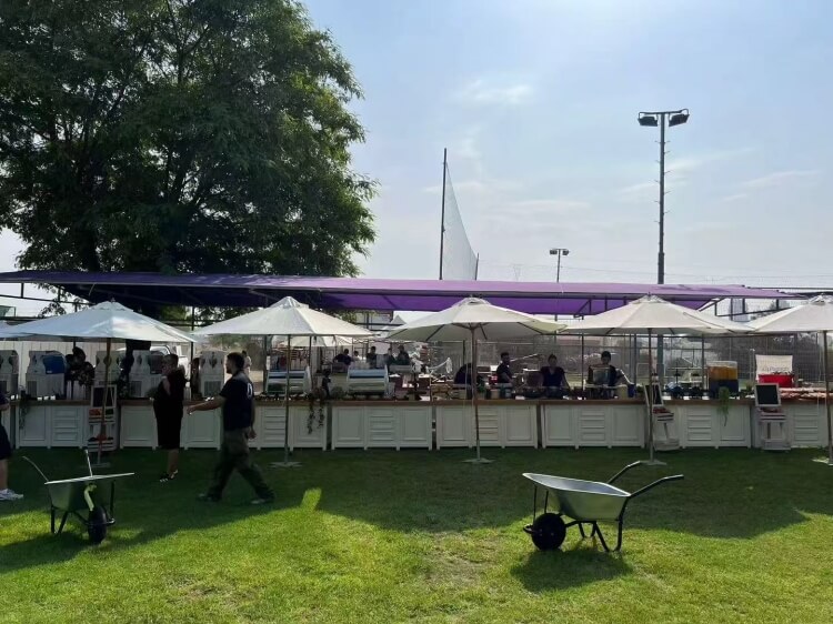 white buffet table factory