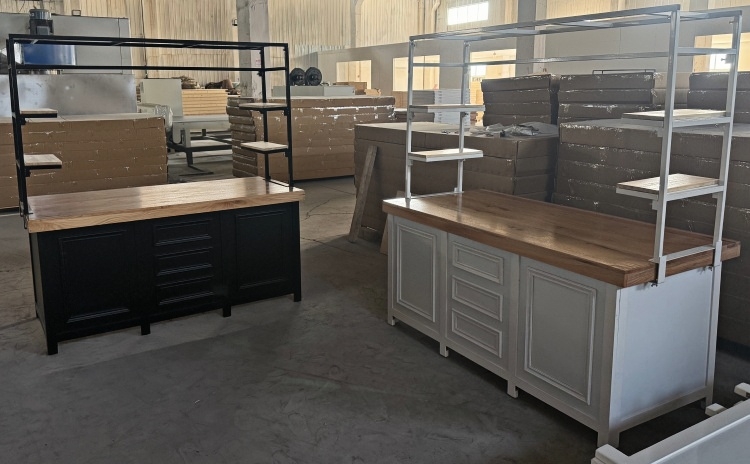 wooden buffet table factory