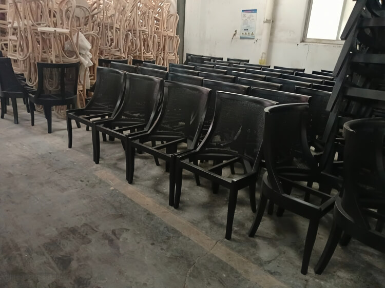 wooden french dining chair factory