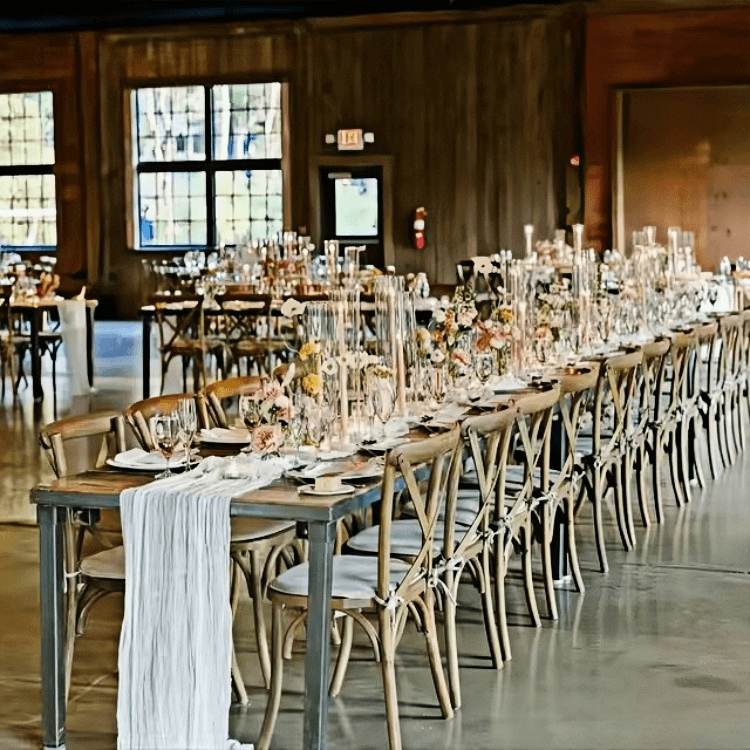 resin crossback chair wholesale