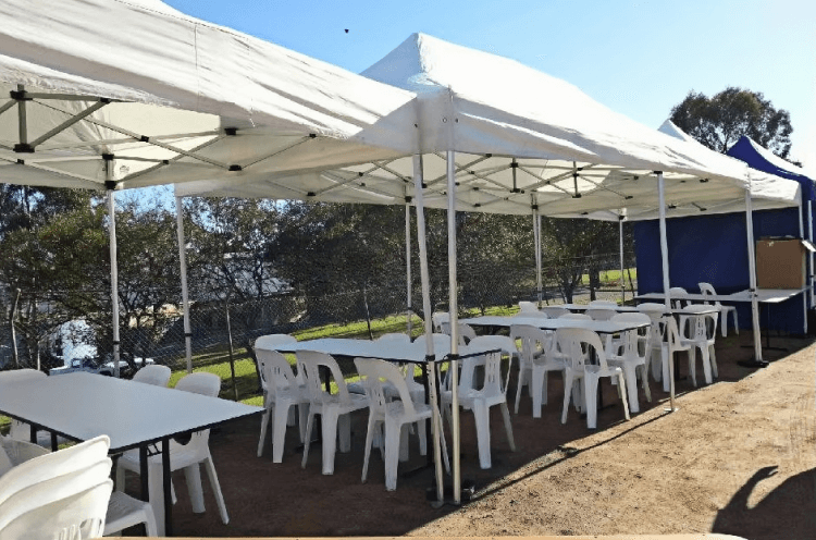 plastic chair for rental use