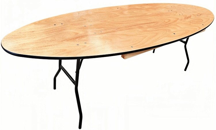 Oval Banquet Table