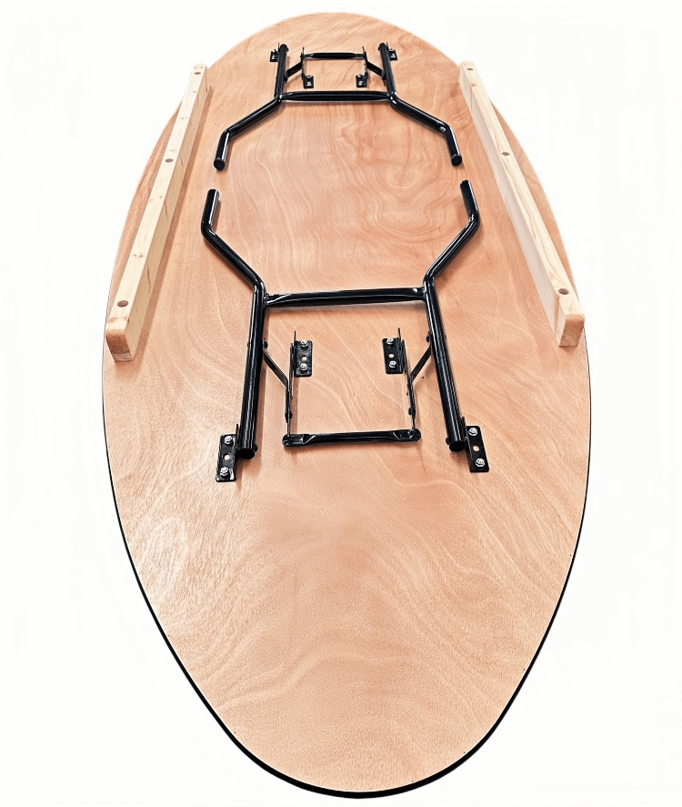 Wooden Oval Folding Table bulk