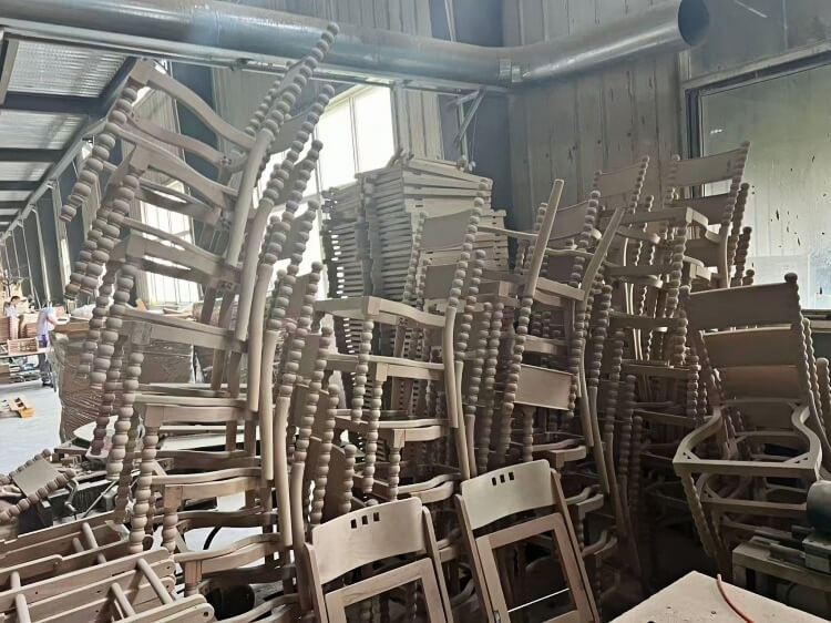 antique spool chairs bulk