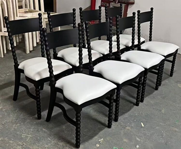 antique spool chairs factory