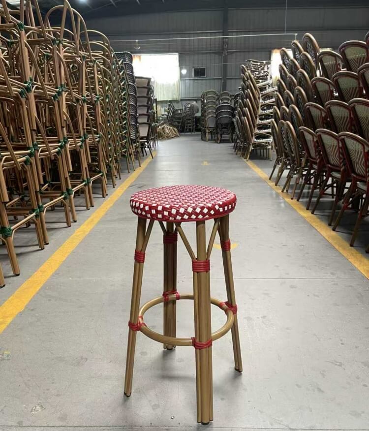 rattan bistro stool wholesale