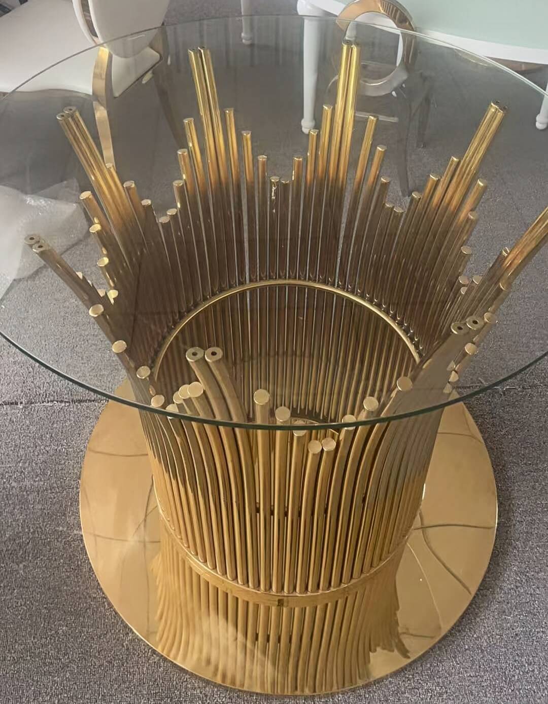 round stainless steel table supplier