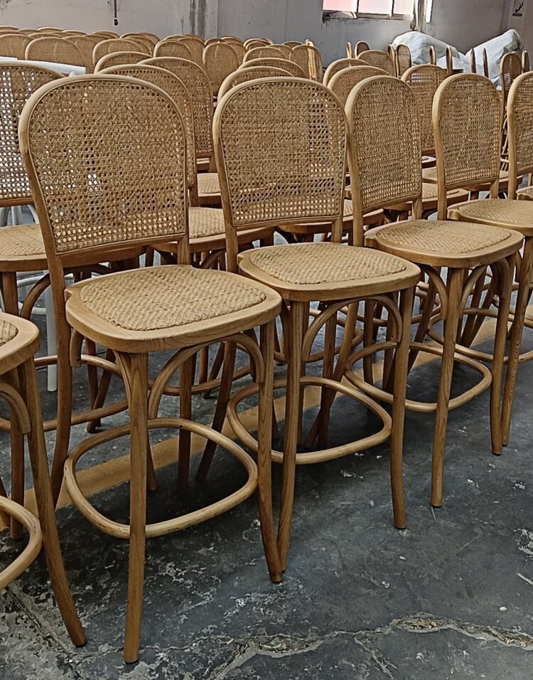 Cane Counter Stool Supplier
