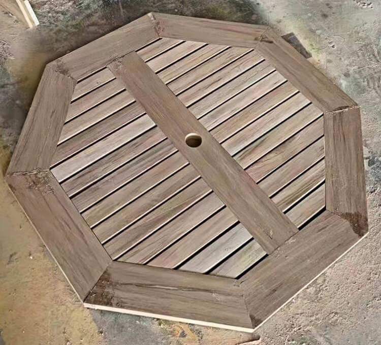 Folding Teak Table and Chairs