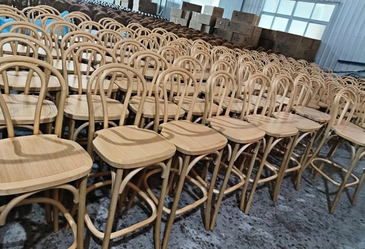 Hardwood Seat Bar Stool