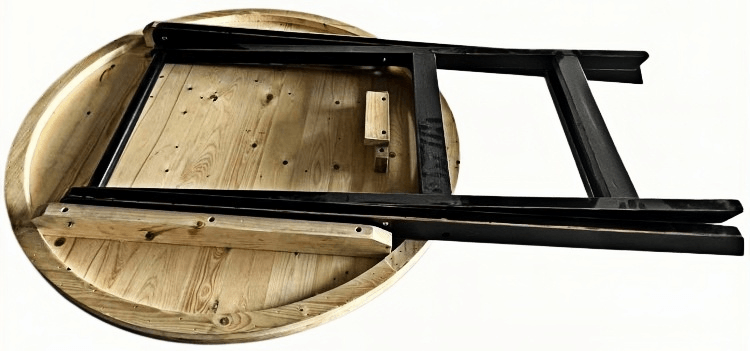 Round Wooden Folding Table wholesale