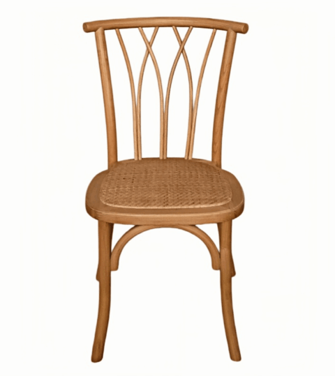 Willow Chair With Rattan Seat Wholesale