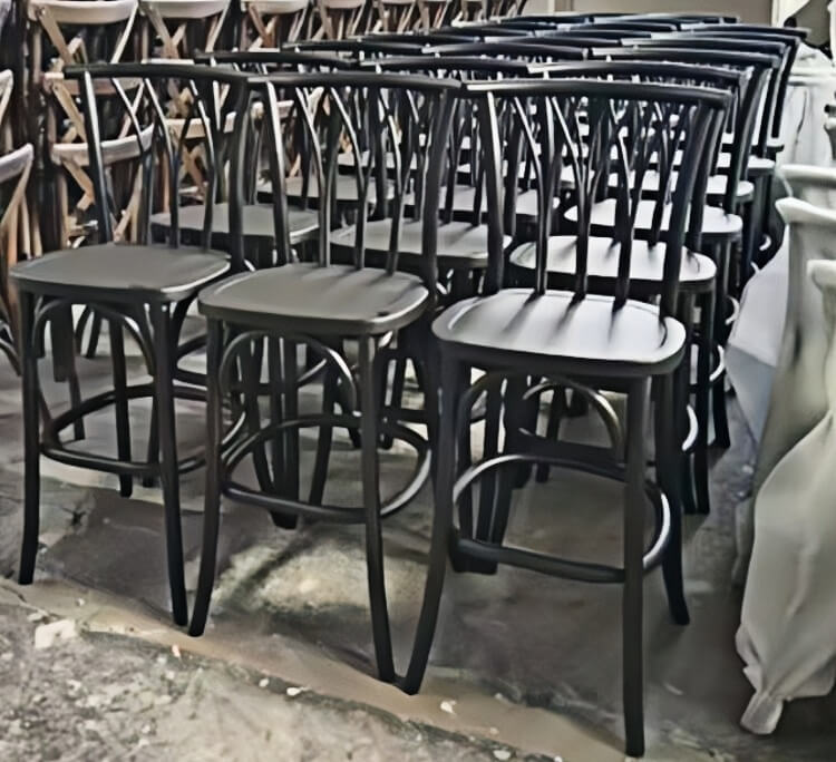 Willow Wicker Bar Stool factory