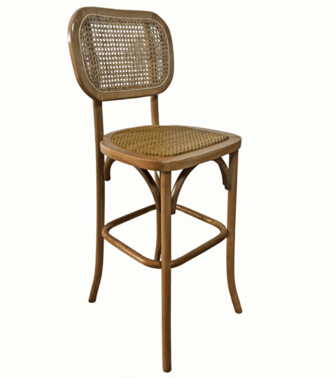 Bentwood-rattan-bar-stool