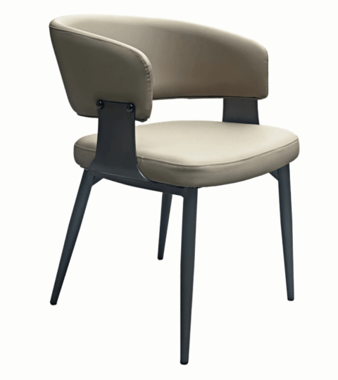 Faux Leather Dining Chair