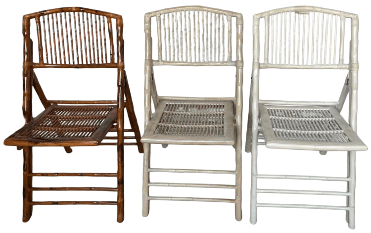 resin bamboo chair color