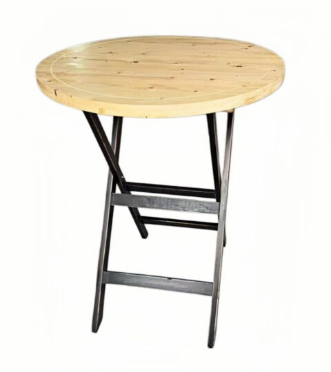 Round Wooden Folding Table Wholesale