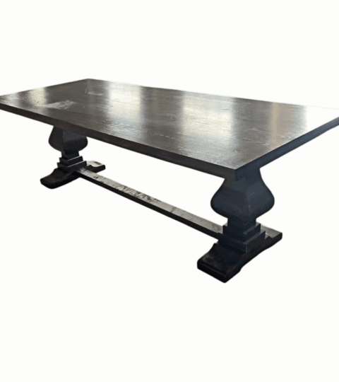 Solid Wood Trestle Dining Table