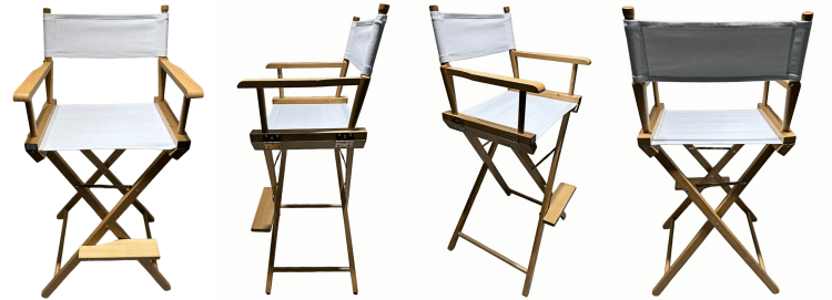 white director chairs